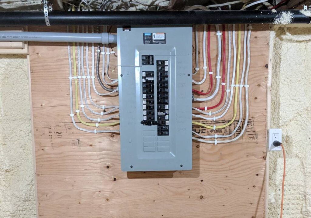 Breaker Panel After