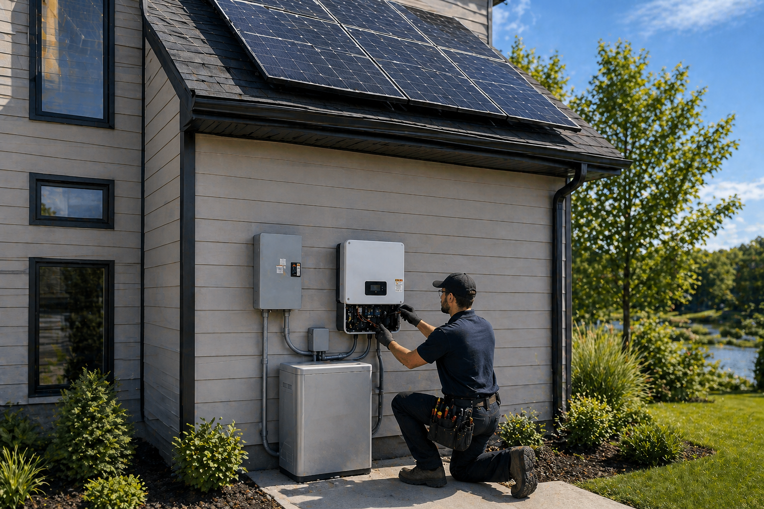 Off-Grid Solar & Battery