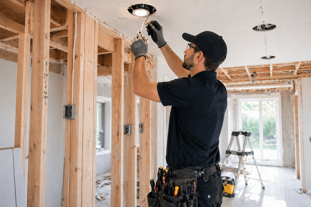Renovation wiring and upgrades